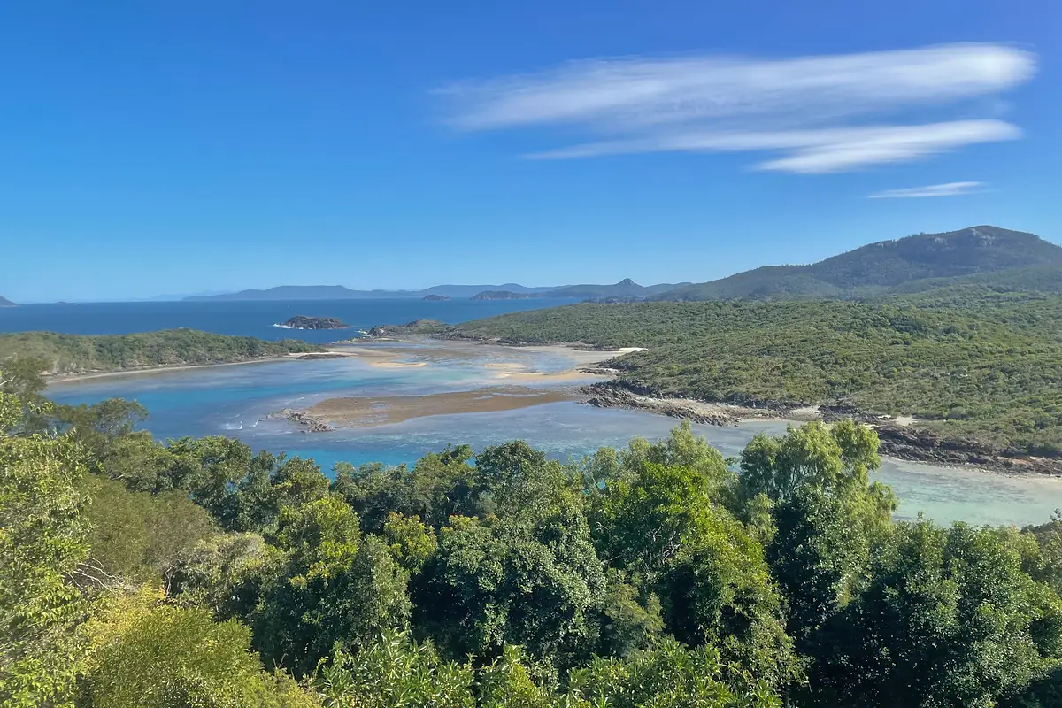 Hill Inlet from the Trail