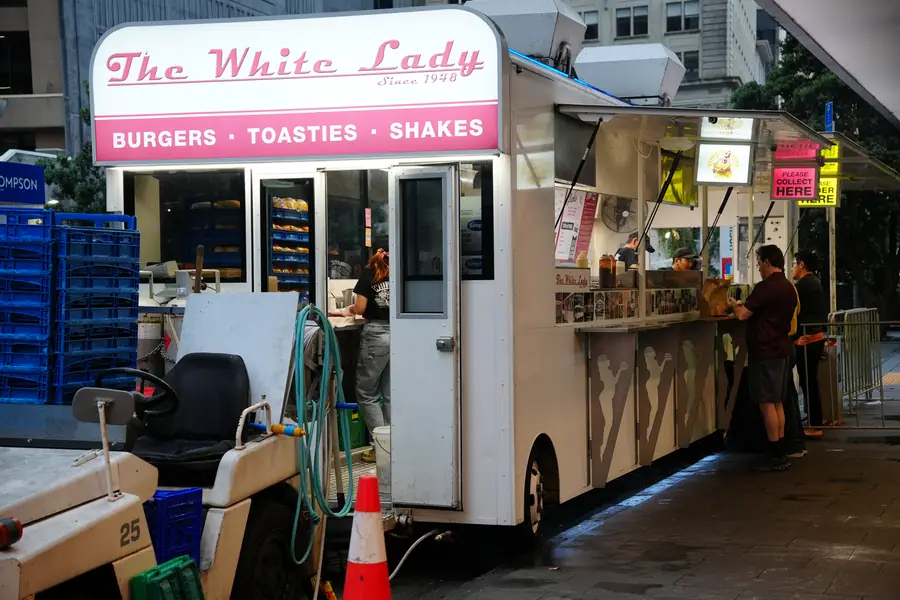 Auckland White Lady Burger Stand