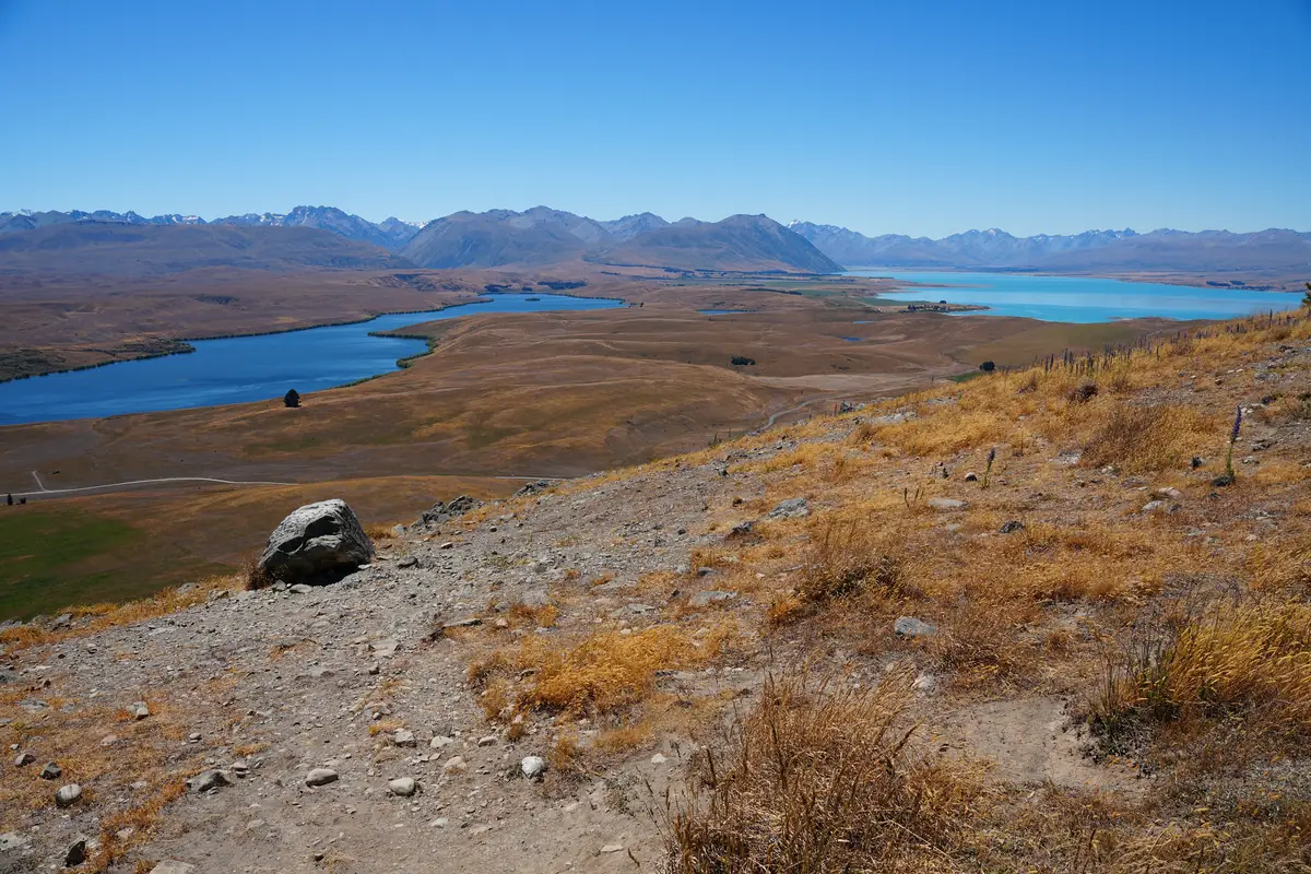 Lake Pukaki from Mt John Observatory