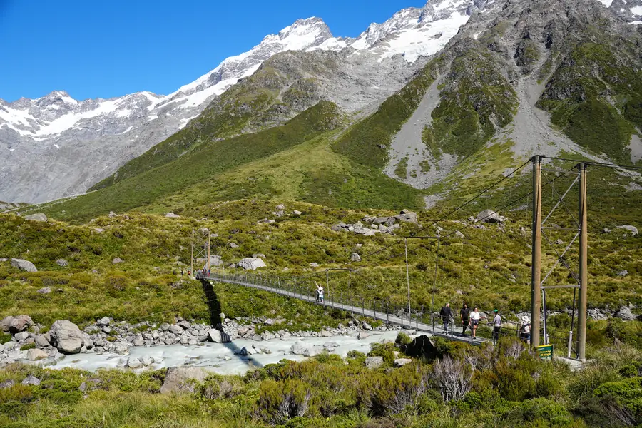 Hooker Valley Trail Second Bridge