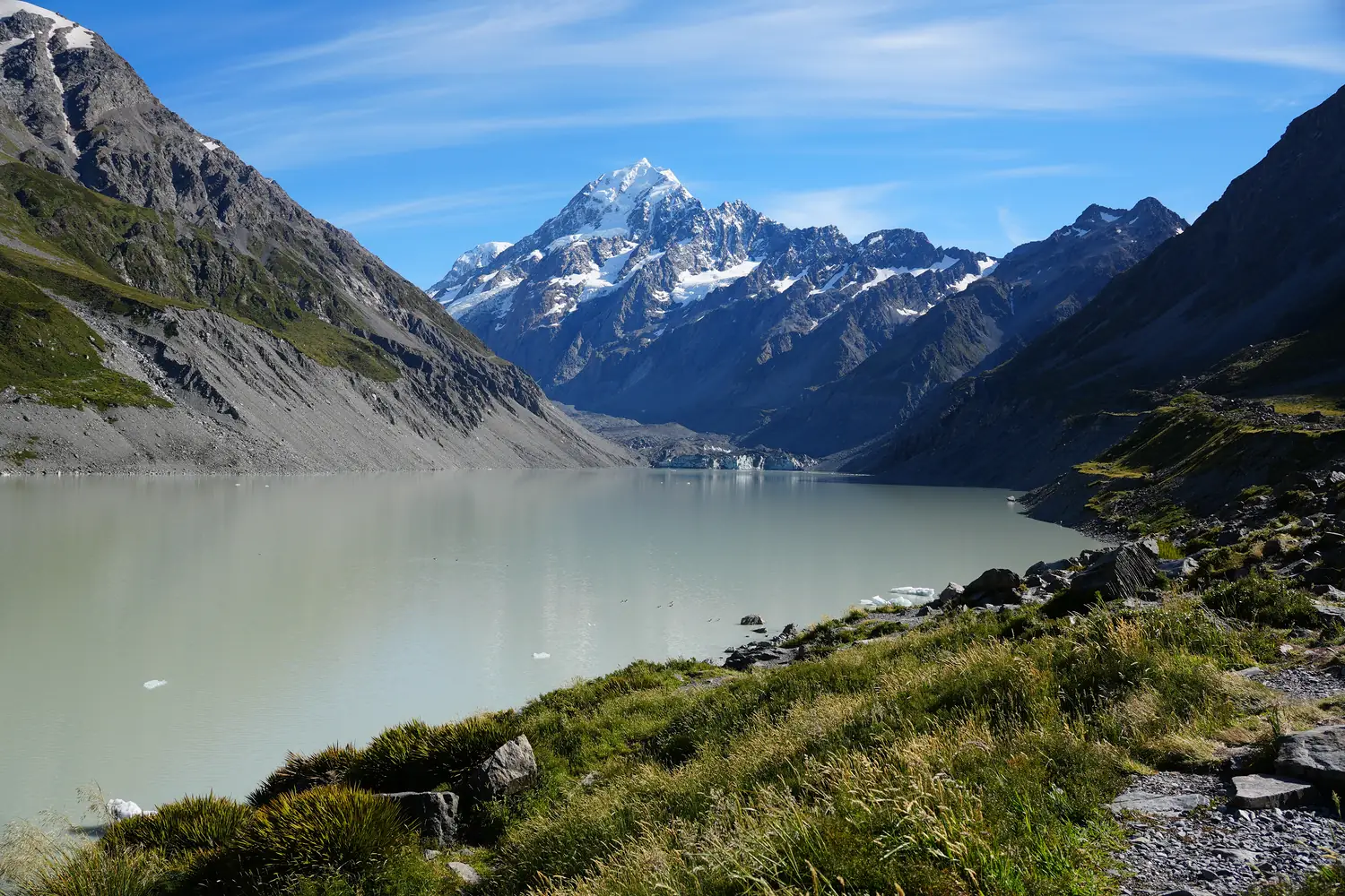 Hooker Lake Mount Cook