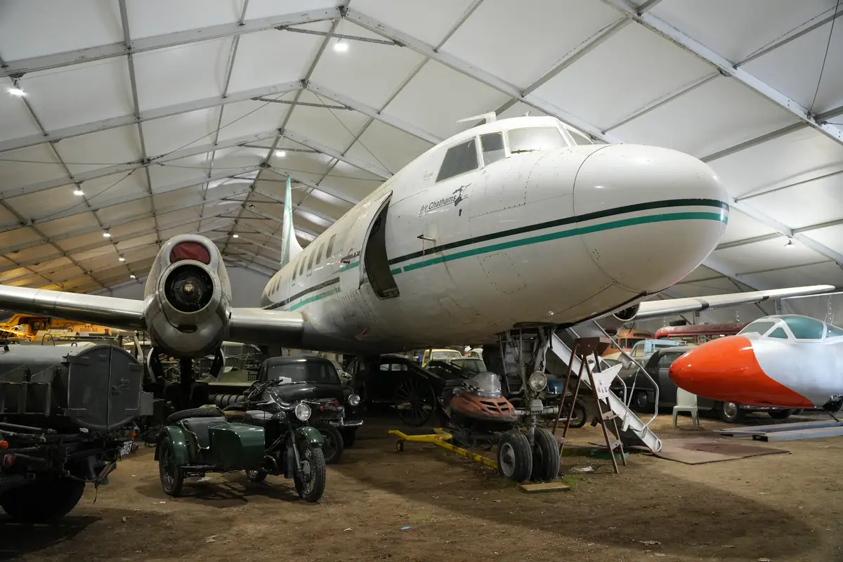 Plane in Wanaka Transport Museum