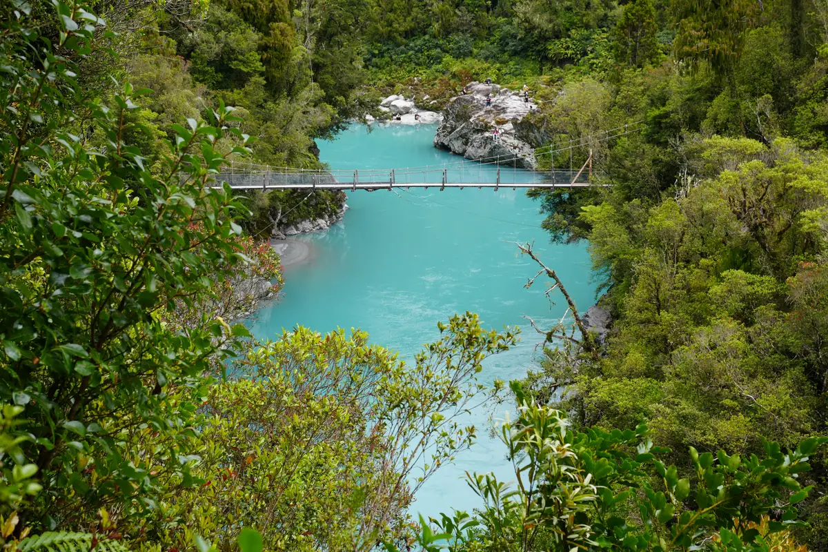 Hokitika Gorge Swing Bridge